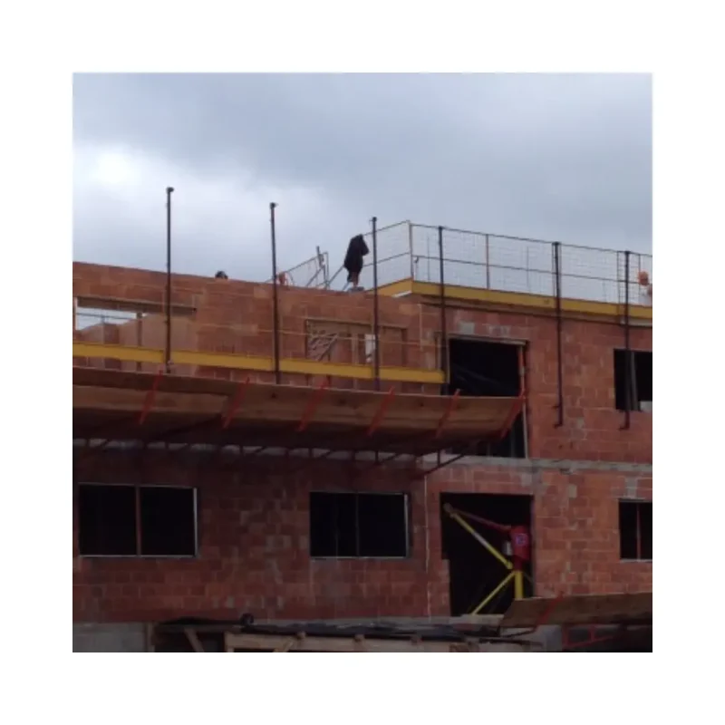 mini-grua em uso